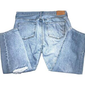 Citizens of Humanity COH EMERSON SLIM BOYFRIEND Crop Button Fly Jeans 34 Waist